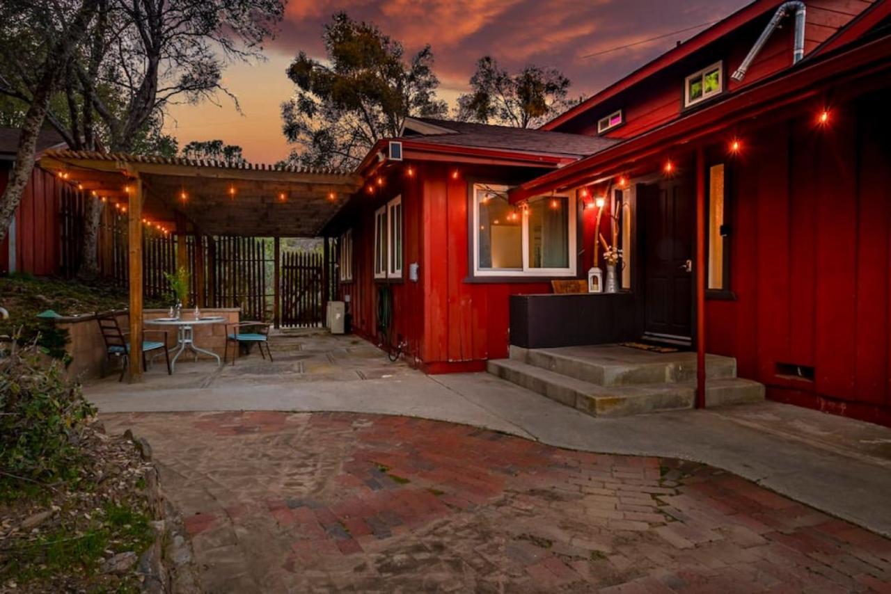 Sierra Vista Lookout Lodge With Creek, Waterfall And Waterholes, Minutes From Bass Lake And Yosemite South Gate North Fork 외부 사진