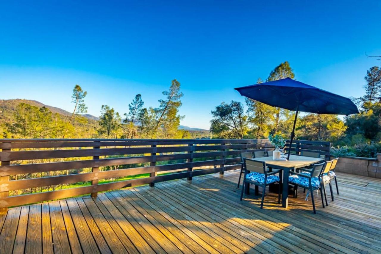 Sierra Vista Lookout Lodge With Creek, Waterfall And Waterholes, Minutes From Bass Lake And Yosemite South Gate North Fork 외부 사진
