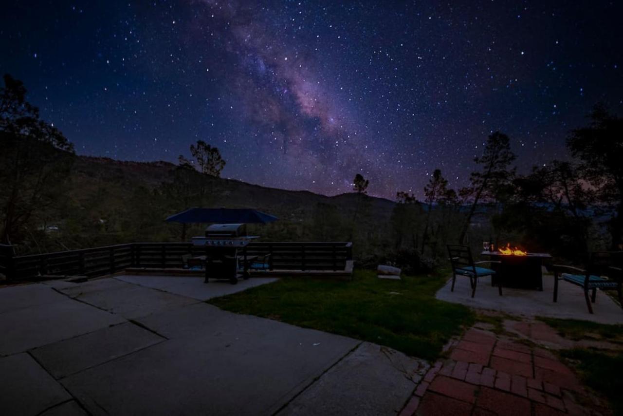 Sierra Vista Lookout Lodge With Creek, Waterfall And Waterholes, Minutes From Bass Lake And Yosemite South Gate North Fork 외부 사진