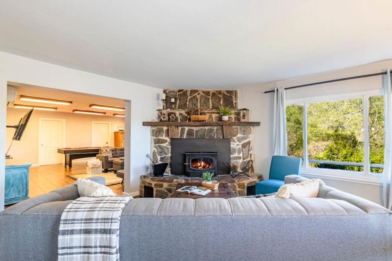 Sierra Vista Lookout Lodge With Creek, Waterfall And Waterholes, Minutes From Bass Lake And Yosemite South Gate North Fork 외부 사진