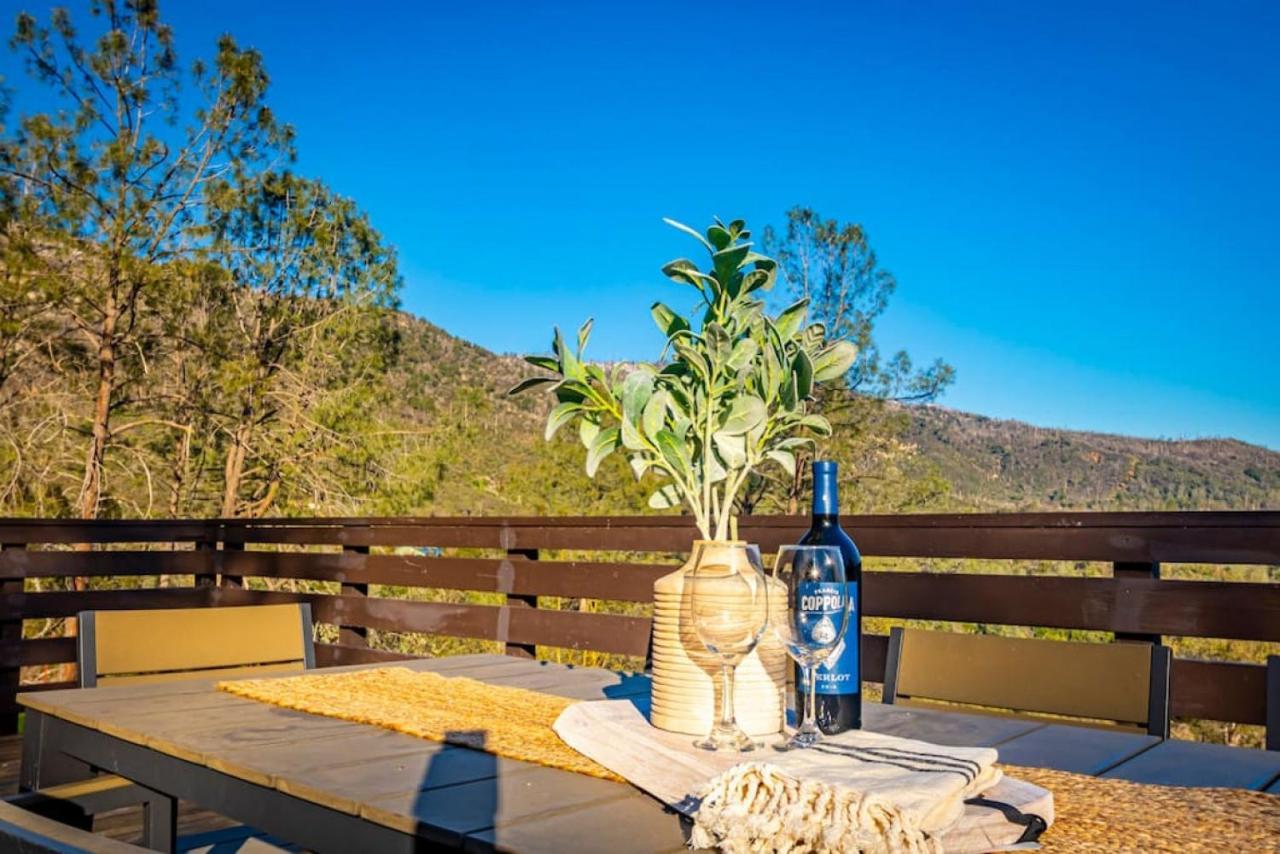 Sierra Vista Lookout Lodge With Creek, Waterfall And Waterholes, Minutes From Bass Lake And Yosemite South Gate North Fork 외부 사진