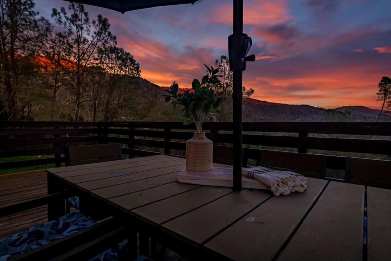 Sierra Vista Lookout Lodge With Creek, Waterfall And Waterholes, Minutes From Bass Lake And Yosemite South Gate North Fork 외부 사진