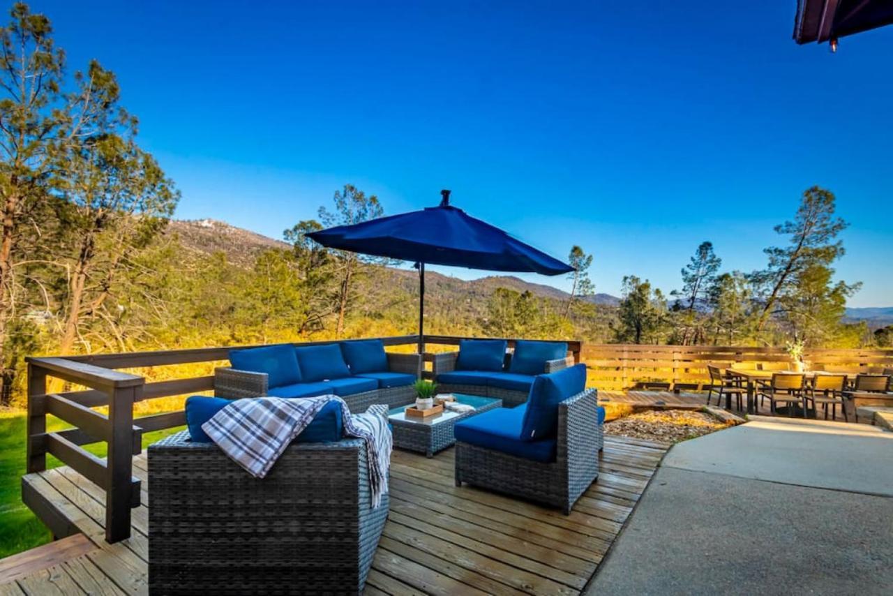 Sierra Vista Lookout Lodge With Creek, Waterfall And Waterholes, Minutes From Bass Lake And Yosemite South Gate North Fork 외부 사진