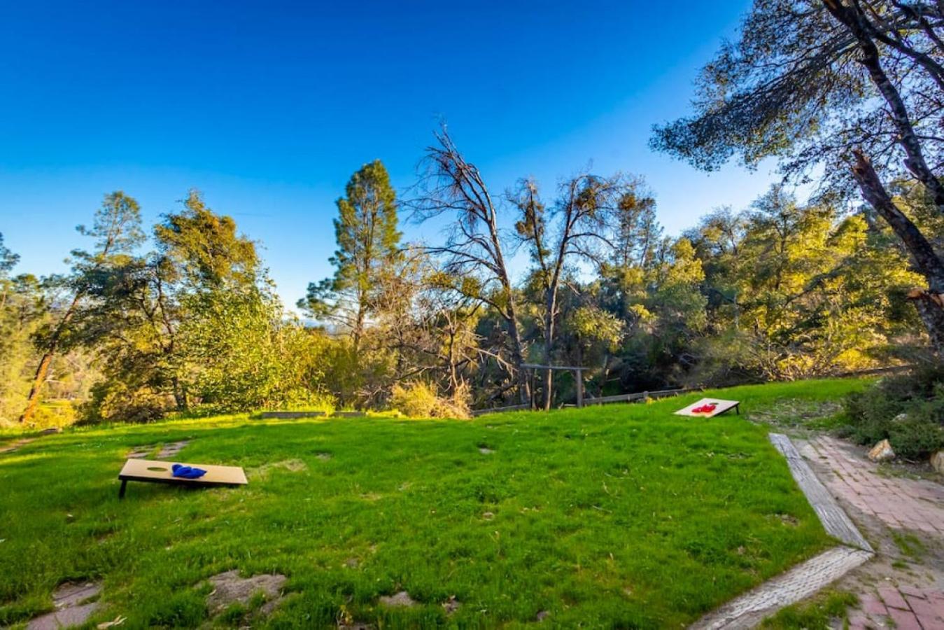 Sierra Vista Lookout Lodge With Creek, Waterfall And Waterholes, Minutes From Bass Lake And Yosemite South Gate North Fork 외부 사진