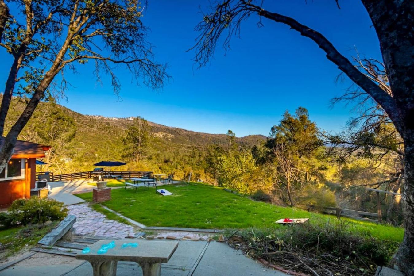 Sierra Vista Lookout Lodge With Creek, Waterfall And Waterholes, Minutes From Bass Lake And Yosemite South Gate North Fork 외부 사진
