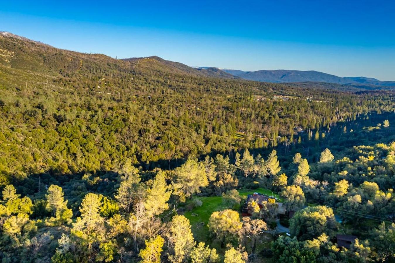 Sierra Vista Lookout Lodge With Creek, Waterfall And Waterholes, Minutes From Bass Lake And Yosemite South Gate North Fork 외부 사진