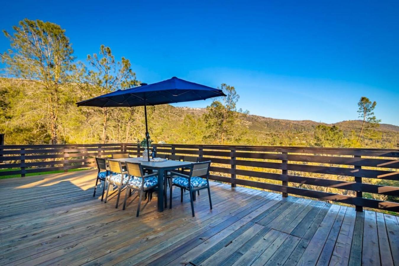 Sierra Vista Lookout Lodge With Creek, Waterfall And Waterholes, Minutes From Bass Lake And Yosemite South Gate North Fork 외부 사진